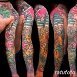 фото рисунка тату японской тематики 04.01.2019 №365 - Japanese tattoo - tatufoto.com