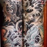 фото рисунка тату японской тематики 04.01.2019 №399 - Japanese tattoo - tatufoto.com