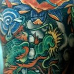 фото рисунка тату японской тематики 04.01.2019 №403 - Japanese tattoo - tatufoto.com
