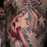 фото рисунка тату японской тематики 04.01.2019 №455 - Japanese tattoo - tatufoto.com