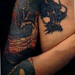 фото рисунка тату японской тематики 04.01.2019 №463 - Japanese tattoo - tatufoto.com