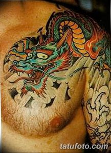 фото рисунка тату японской тематики 04.01.2019 №467 - Japanese tattoo - tatufoto.com