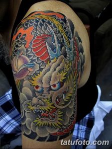 фото рисунка тату японской тематики 04.01.2019 №472 - Japanese tattoo - tatufoto.com