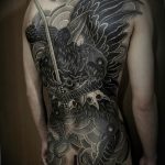 фото рисунка тату японской тематики 04.01.2019 №507 - Japanese tattoo - tatufoto.com