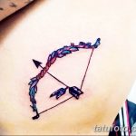 фото тату лук и стрелы 21.01.2019 №018 - photo tattoo bow and arrow - tatufoto.com