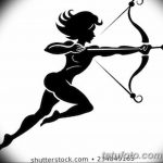 фото тату лук и стрелы 21.01.2019 №053 - photo tattoo bow and arrow - tatufoto.com