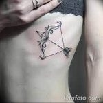 фото тату лук и стрелы 21.01.2019 №057 - photo tattoo bow and arrow - tatufoto.com