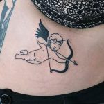 фото тату лук и стрелы 21.01.2019 №059 - photo tattoo bow and arrow - tatufoto.com