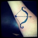 фото тату лук и стрелы 21.01.2019 №077 - photo tattoo bow and arrow - tatufoto.com
