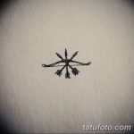 фото тату лук и стрелы 21.01.2019 №084 - photo tattoo bow and arrow - tatufoto.com