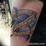 фото тату лук и стрелы 21.01.2019 №094 - photo tattoo bow and arrow - tatufoto.com