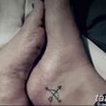 фото тату лук и стрелы 21.01.2019 №099 - photo tattoo bow and arrow - tatufoto.com