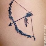фото тату лук и стрелы 21.01.2019 №110 - photo tattoo bow and arrow - tatufoto.com