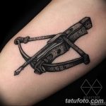 фото тату лук и стрелы 21.01.2019 №115 - photo tattoo bow and arrow - tatufoto.com