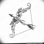 фото тату лук и стрелы 21.01.2019 №117 - photo tattoo bow and arrow - tatufoto.com