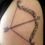 фото тату лук и стрелы 21.01.2019 №119 - photo tattoo bow and arrow - tatufoto.com