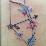 фото тату лук и стрелы 21.01.2019 №141 - photo tattoo bow and arrow - tatufoto.com