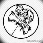 фото тату лук и стрелы 21.01.2019 №147 - photo tattoo bow and arrow - tatufoto.com