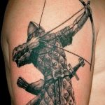 фото тату лук и стрелы 21.01.2019 №148 - photo tattoo bow and arrow - tatufoto.com