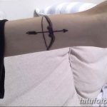 фото тату лук и стрелы 21.01.2019 №168 - photo tattoo bow and arrow - tatufoto.com