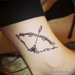 фото тату лук и стрелы 21.01.2019 №177 - photo tattoo bow and arrow - tatufoto.com