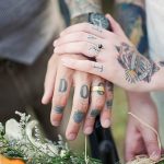 фото тату на свадьбе 30.01.2019 №006 - wedding tattoo photo - tatufoto.com