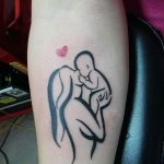 фото тату на тему любви 26.01.2019 №004 - an example of a love tattoo - tatufoto.com