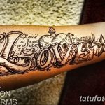 фото тату на тему любви 26.01.2019 №042 - an example of a love tattoo - tatufoto.com
