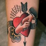 фото тату на тему любви 26.01.2019 №047 - an example of a love tattoo - tatufoto.com