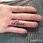 фото тату на тему любви 26.01.2019 №057 - an example of a love tattoo - tatufoto.com