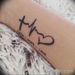 фото тату на тему любви 26.01.2019 №058 - an example of a love tattoo - tatufoto.com