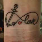 фото тату на тему любви 26.01.2019 №083 - an example of a love tattoo - tatufoto.com