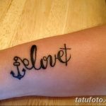 фото тату на тему любви 26.01.2019 №085 - an example of a love tattoo - tatufoto.com