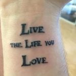 фото тату на тему любви 26.01.2019 №109 - an example of a love tattoo - tatufoto.com