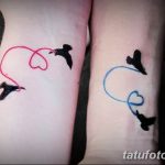 фото тату на тему любви 26.01.2019 №121 - an example of a love tattoo - tatufoto.com