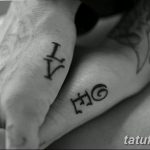 фото тату на тему любви 26.01.2019 №207 - an example of a love tattoo - tatufoto.com