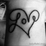 фото тату на тему любви 26.01.2019 №212 - an example of a love tattoo - tatufoto.com