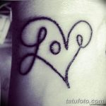 фото тату на тему любви 26.01.2019 №214 - an example of a love tattoo - tatufoto.com