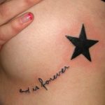 фото тату под женской грудью 26.01.2019 №036 - tattoo under the breasts - tatufoto.com