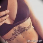 фото тату под женской грудью 26.01.2019 №110 - tattoo under the breasts - tatufoto.com
