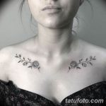 фото тату под женской грудью 26.01.2019 №134 - tattoo under the breasts - tatufoto.com