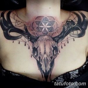 фото тату под женской грудью 26.01.2019 №140 - tattoo under the breasts - tatufoto.com