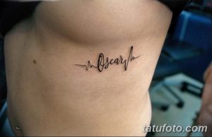 фото тату под женской грудью 26.01.2019 №145 - tattoo under the breasts - tatufoto.com