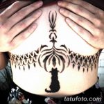 фото тату под женской грудью 26.01.2019 №232 - tattoo under the breasts - tatufoto.com