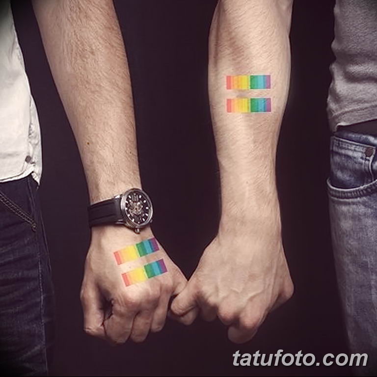 Gay pride lgbt rainbow temporary tattoos