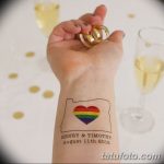 Фото тату ЛГБТ (геев и лесбиянок) 26.02.2019 №178 - LGBT tattoo photos - tatufoto.com