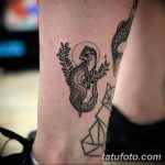 Фото тату хорёк 26.02.2019 №024 - Photo tattoo ferret - tatufoto.com
