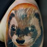 Фото тату хорёк 26.02.2019 №076 - Photo tattoo ferret - tatufoto.com