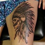 фото Индейские татуировки 09.02.2019 №152 - Indian tattoos - tatufoto.com