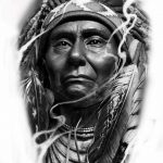 фото Индейские татуировки 09.02.2019 №156 - Indian tattoos - tatufoto.com